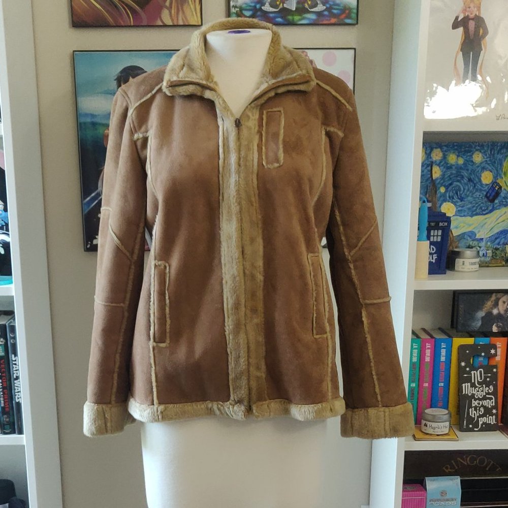 Vintage | Y2K Faux Shearling Jacket